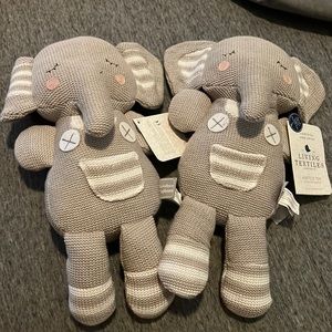 Knitted toys for baby